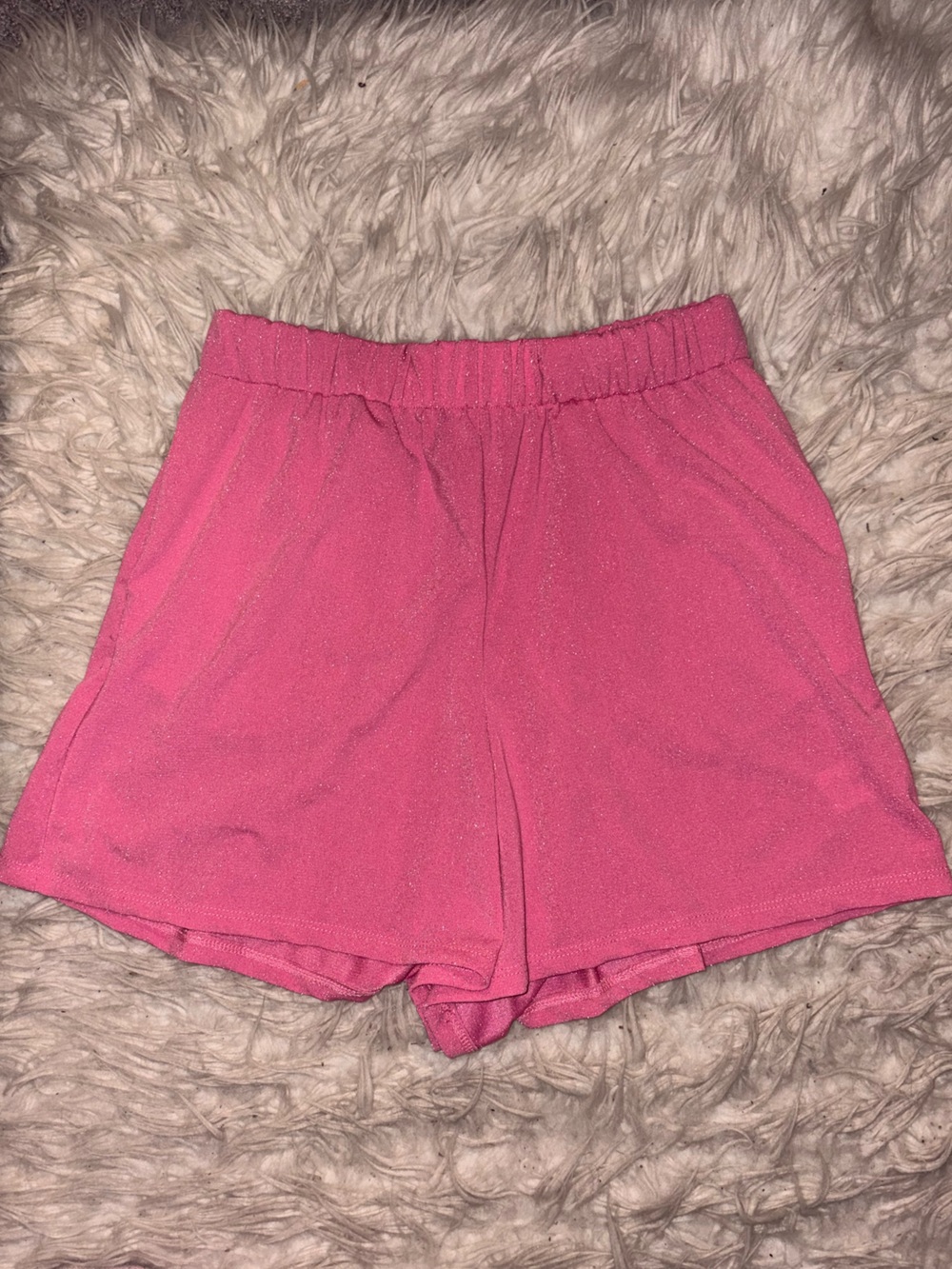 Dippin Daisy’s Pink Elastic-Waist Shorts